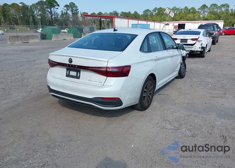 2025 Volkswagen Jetta 1.5T Se из США, поврежденный, VIN 3VW7X7BU8SM011845